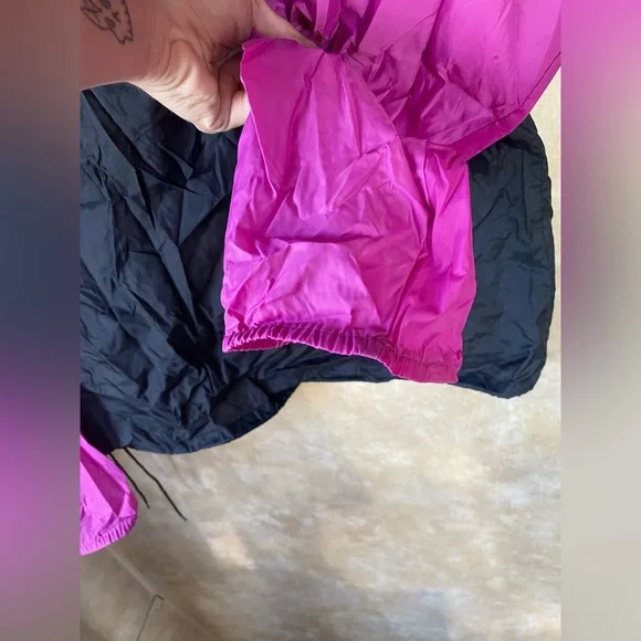 Vintage Hondaline Scooter Mania Pink and Black Windbreaker 80s Unisex Small - Picture 4 of 7